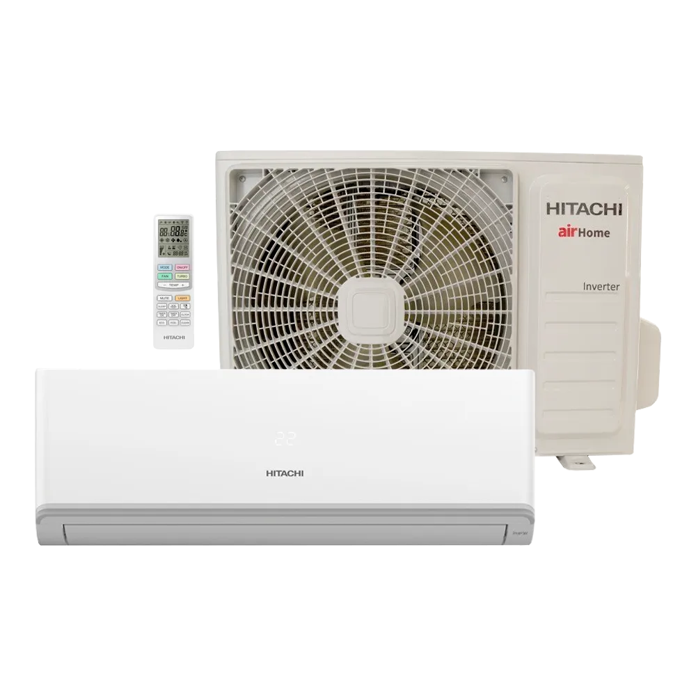 Ar Condicionado Hitachi Inverter AirHome 600 Wi-Fi 18000 Btus Frio 220v R-32