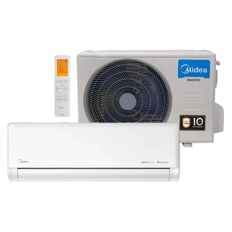 Ar Condicionado Midea Inverter AI EcoMaster Connect 18000 Btus Quente e Frio 220v R-32